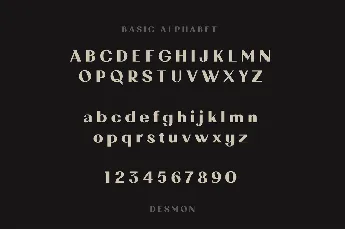 DESMON font