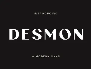 DESMON font