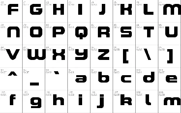 A*SPACE HEAVY Demo font