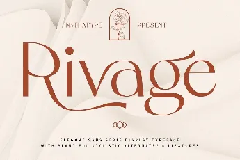 Rivage font