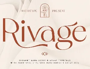 Rivage font