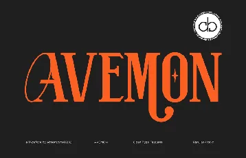 AVEMON font