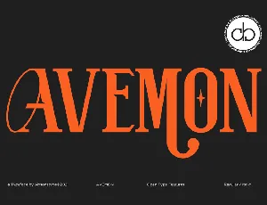 AVEMON font