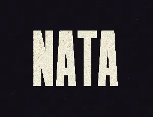 Nata font