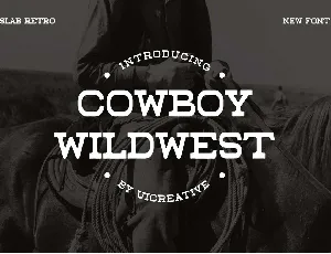 Cowboy Wildwest font