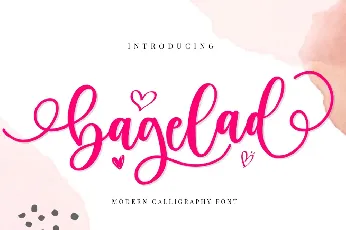 bagelad font