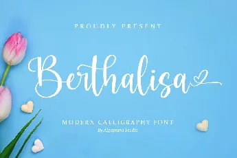 Berthalisa font