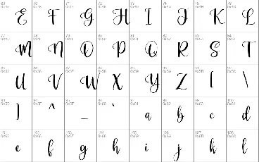 Berthalisa font