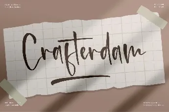 Crafterdam font