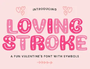 Loving Stroke font