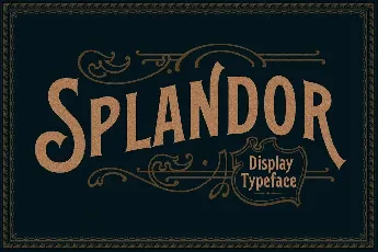 EFCO Splandor font