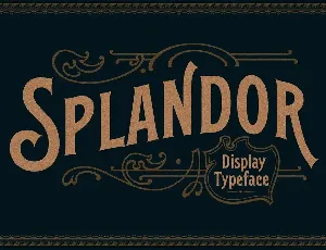 EFCO Splandor font