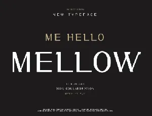 Mellow Free font