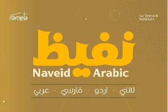 Naveid Arabic DEMO font