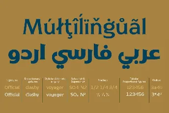 Naveid Arabic DEMO font