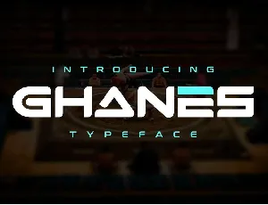 Ghanes font