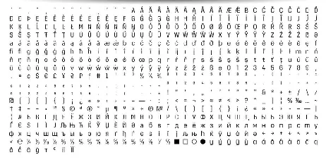 Extatica font