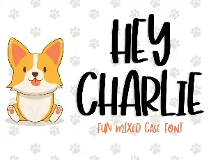 Hey Charlie font