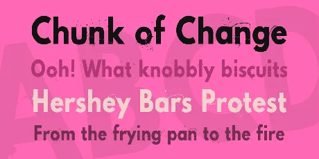 Pink Chaos font