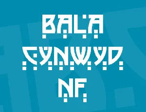 Bala Cynwyd NF font