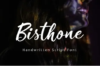 Bisthone font