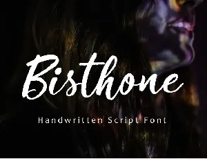 Bisthone font