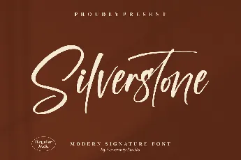 Silverstone font