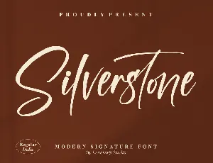 Silverstone font