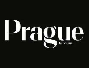 Prague Sans Serif font