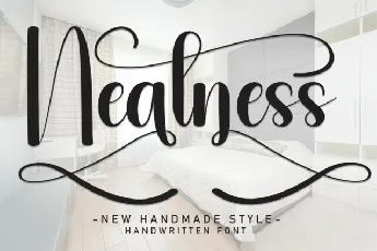 Neatness Script font