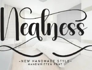 Neatness Script font