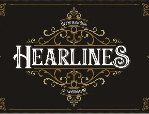 Hearlines font