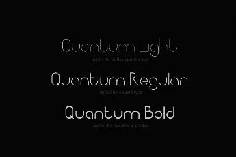 Quantum Sans Serif font