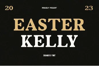 Easter Kelly font