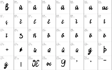 Meilesha font