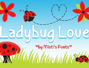 Ladybug Love font