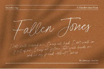 Fallen Jones font