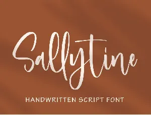 Sallytine font