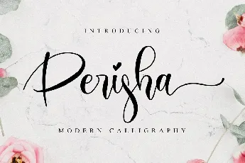 Perisha font