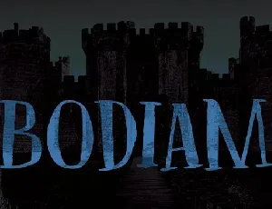 DK Bodiam font