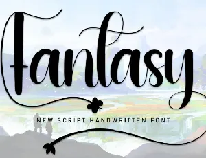 Fantasy Script font