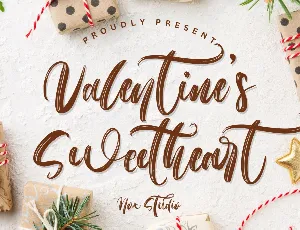 Valentine's Sweetheart font