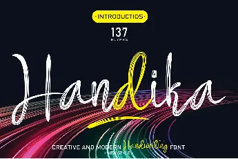 Handika font