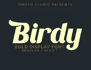 Birdy font