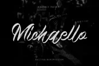 Michaello Brush font