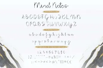 Mind Notes Handwritten font