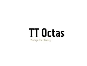 TT Octas Family font