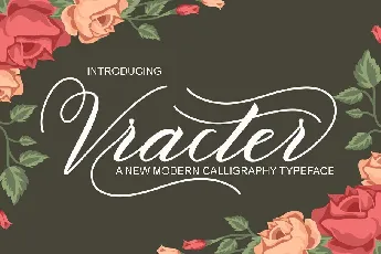 Vracter Script font