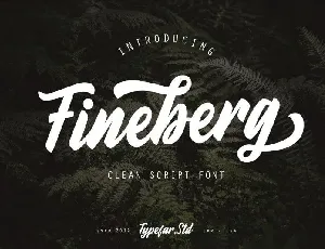 Fineberg Script font