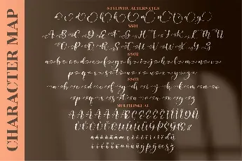 Melisty Patria font